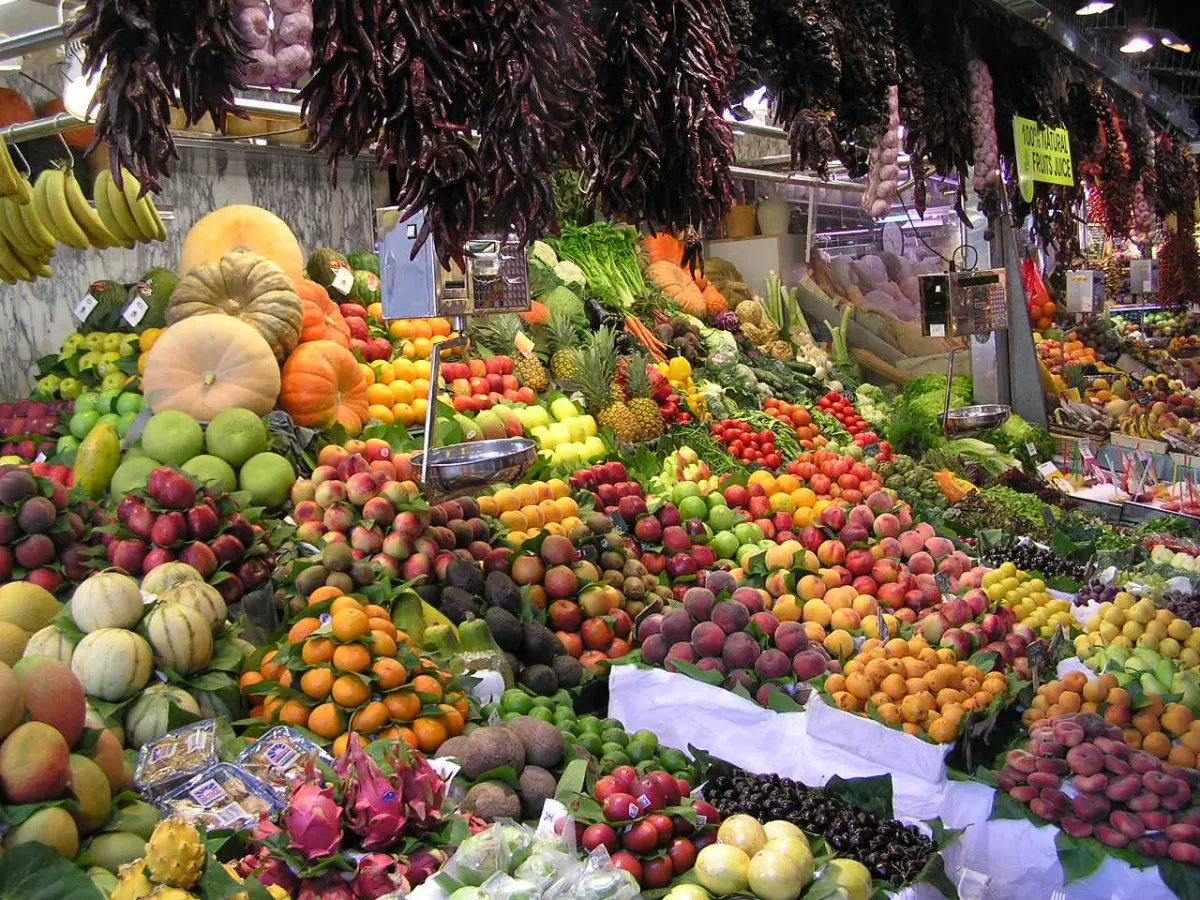 Barselona: Boqueria Pazarı