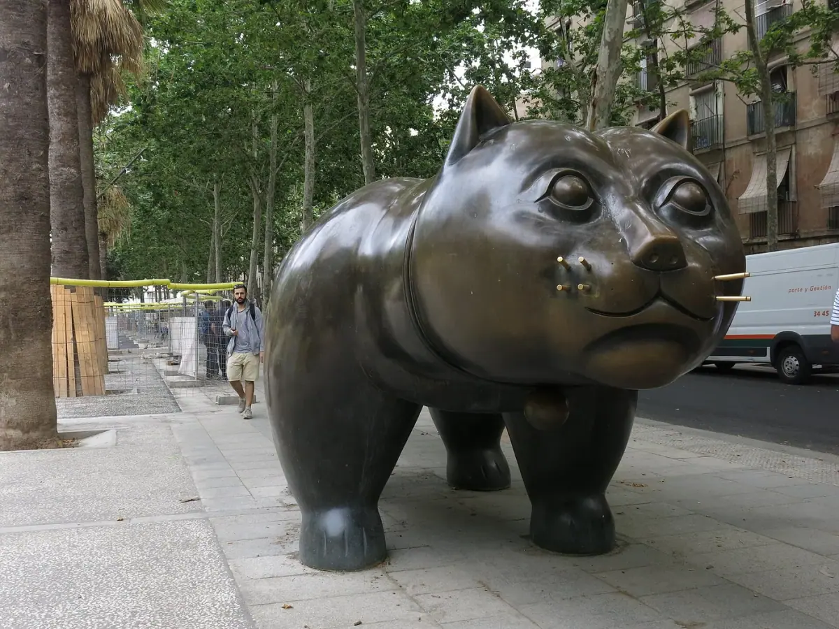 Barselona: Botero’nun Kedisi (El Gat)