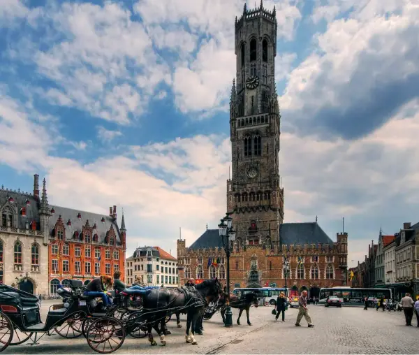 Brugge · Markt (Büyük Meydan)