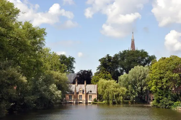 Brugge · Minnewater (Aşk Gölü)