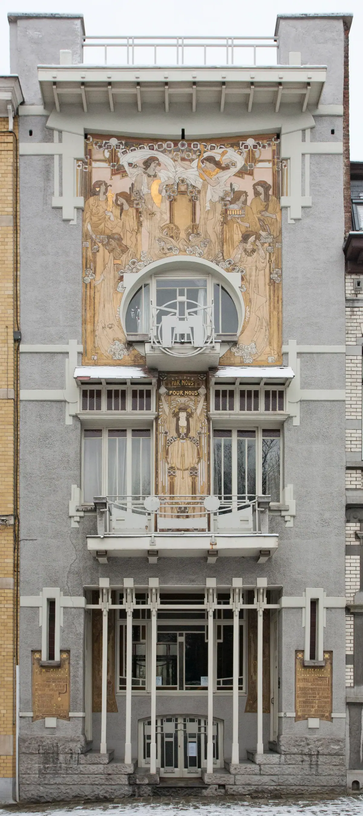 Brüksel: Cauchie Evi