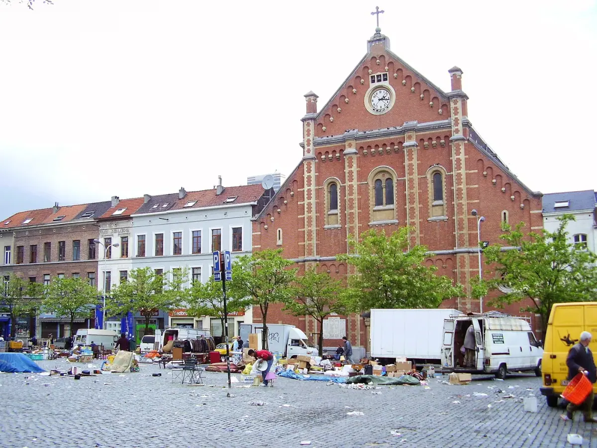 Brüksel: Place du Jeu de Balle