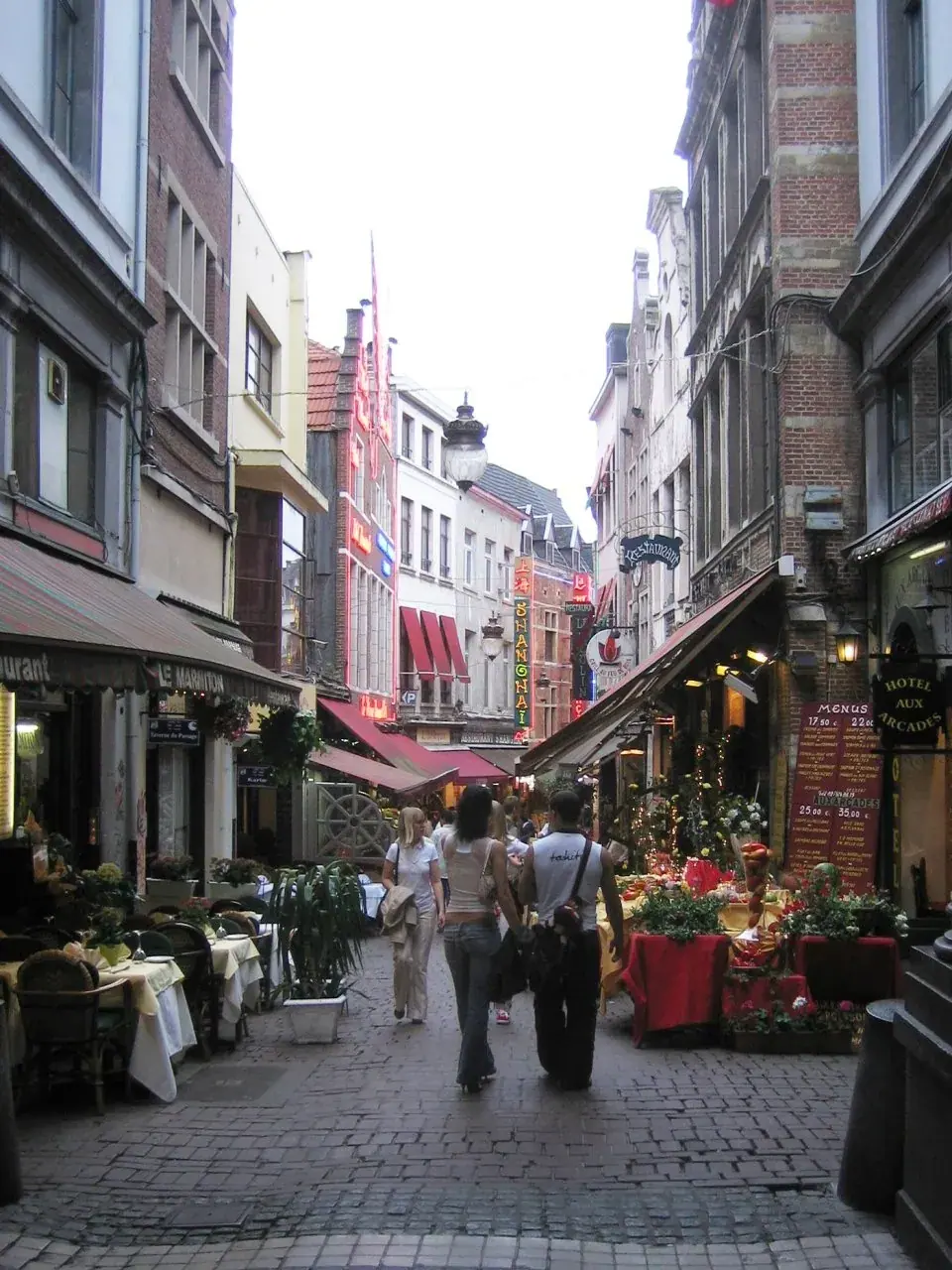 Brüksel: Rue des Bouchers