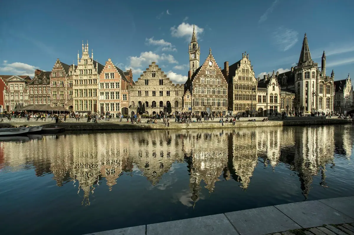 Gent · Graslei ve Korenlei