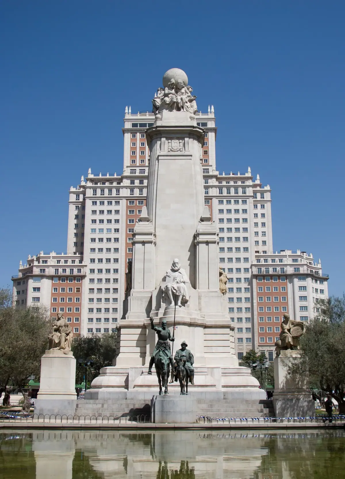 Madrid: Cervantes Anıtı
