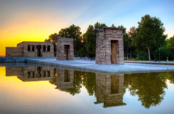 Madrid · Debod Tapınağı