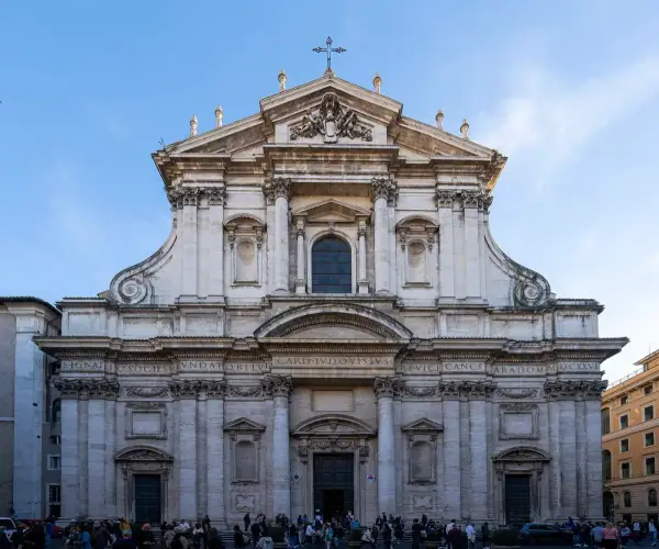 Roma · Sant'Ignazio Kilisesi (Aynalı Kilise)