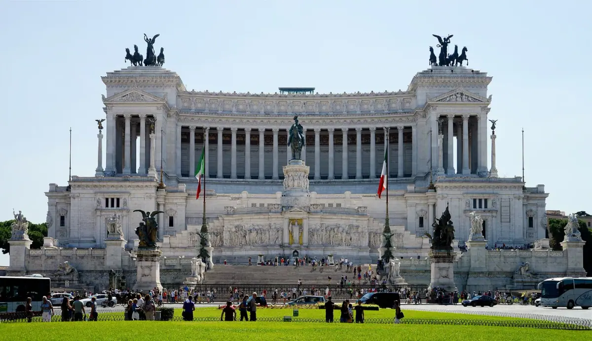 Roma: Monumento a Vittorio Emanuele II