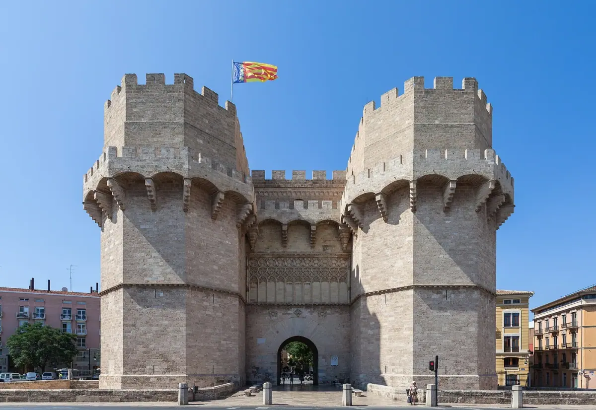 Valensiya: Serranos Kuleleri (Torres de Serranos)